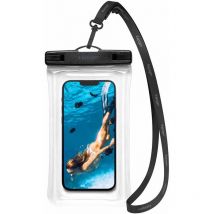 A610 Universal Waterproof Float Case – Hülle für Smartphones bis 6,9 Zoll (transparent) - Spigen