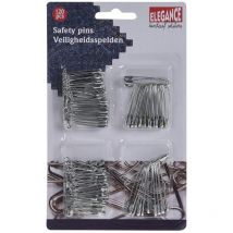 Spille di sicurezza in metallo 120 unità