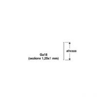 Spilli x chiodatrice 1500 pezzi 20mm 1455631