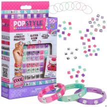 SPIN MASTER COOL MAKER - POP STYLE PACK STRASS ET PAILLETTES Pop Style Machine a Bracelets