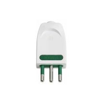Spina 2P+T10A b.ca orientabile