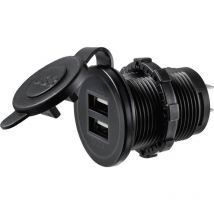 Spina di carica USB con 2 porte USB A. Presa TC-9070412 TRU COMPONENTS Contenuto: 1 pz.