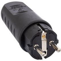 Spina Mobile Tipo f-e 2P+T 16A 250V ac 2P + tt