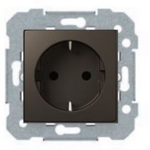 Spina schuko 2p + tt serie lava grigia VIVA BJC 23524-GL