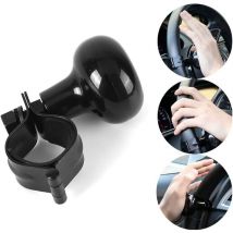 Spinner de Volant de Voiture, Universel Bouton Rotation du Volant de Poignée électrique Noir pour voiture, camion, suv, tracteurs, bateaux, tondeuses