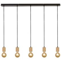 Luminaire suspendu plafonnier luminaire suspendu en acier hauteur réglable lampe de salle à manger