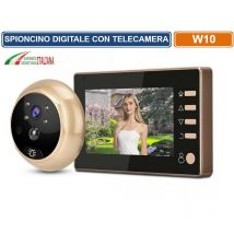 BS - spioncino elettronico con telecamera incorporata ad alta risoluzione schermo da 4.3' registra foto e video su sd card