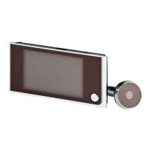 Hermat - Spioncino digitale per porta 8991 metallo/plastica 120deg 38mm/116mm