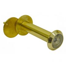 Spioncino Panoramico per Porta 16 mm 60-110 mm Ottone Lucido