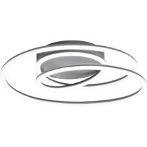 Spira LED-Deckenleuchte aus metallgrauem Metall 68W Perenz