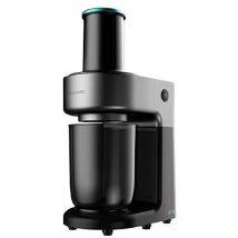 Spiralisateur de 80 w y 4 lames de acier inoxydable de différentes tailles pour couper les fruits et légumes en spirales.