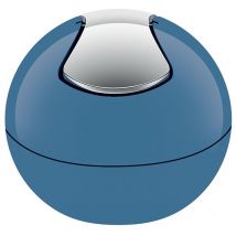 Trash 'Bowl' 1 litro di polistirene in blu 16 x 14 cm - Spirella