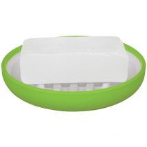 Moji Portasapone, Colore: Bianco/Kiwi - Spirella