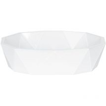Collezione di cristalli di Spirella vassoio per sapone Pastry 3.0 x 10,0 x 11,5 cm, Polistirolo, Bianco
