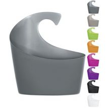 Spirella ' Sydney Wall Basket' Cesto di polipropilene in colore grigio 30,5 x 27,5 x 10 cm