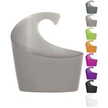 Canestro Spirtella "Sydney Wall Basket" del polipropilene in colore beige 25 x 22.5 x 8,5 cm