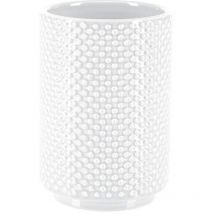 Spazzolino spazzolino 'Gruuma' Terracotta in bianco Ø8 x 11,5 cm