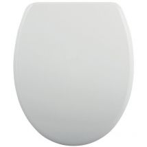 Abattant wc EASY CLIP Thermo Dur Blanc - Charnières Inox Spirella