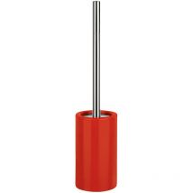 Spirella - Tube collection, Brosse de toilette 10.5 x 10.5 x 42.0 cm, Grès, Rouge