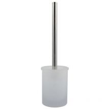 Spirella - Brosse wc avec support Verre yoko Misty Blanc