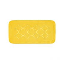Spirella - Alfombra de bañera pvc alaska 71x36cm Amarillo Sunshine