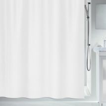 Primo bioactive Cortina de ducha de poliéster 120x200 cm blanca Spirella