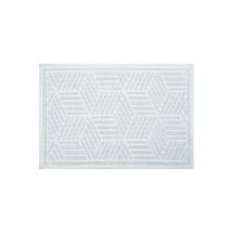 Alfombra de baño cubo de algodón 50x80 cm blanco Spirella