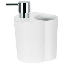 Distributeur de savon abs sun & moon Blanc Spirella