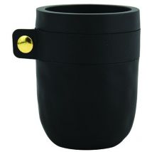 Gobelet Polyrésine lio Noir Spirella