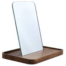 Spirella - Miroir de Maquillage à Poser Miroir de beauté Miroir cosmétiques Miroir de courtoisie