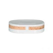 Spirella - Porte savon Porcelaine tube nature Blanc & Beige