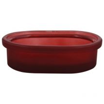 Porte savon Verre yoko Bordeaux Spirella