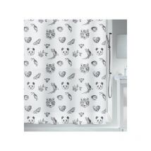 Rideau de douche peva kuapa 180x200cm Motif Animaux Spirella