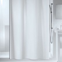 Spirella - Rideau de douche Polyester ricco 180x200cm Blanc