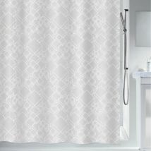 Spirella - Rideau de douche Polyester peer 240x180cm Blanc