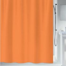 Spirella - Rideau de douche Polyester primo 240x180cm Orange Clair
