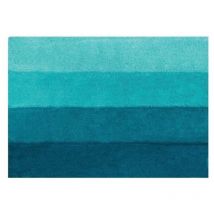 Tapis de bain Polyester four 60x90cm Petrol Spirella