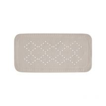 Spirella - Tapis Fond de baignoire pvc alaska 71x36cm Taupe