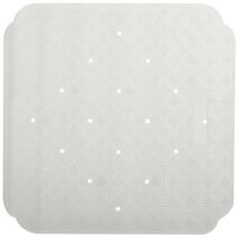 Spirella - Tapis Fond de douche caoutchouc ruby 53x53cm Blanc