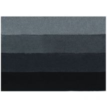 Spirella Tappetino da bagno in microfibra a pelo lungo, 60 x 90 cm, colore grigio