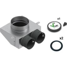 Spiroflex Sp-ws2x75 125 Mm Verteilerdose Aus Stahl
