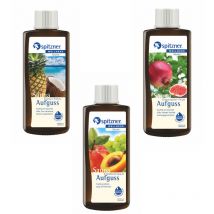 Saunaaufguss Vorteilspack 3er Ananas Früchtetraum Granatapfel je 190ml - Spitzner