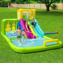 Defibrico - Aire de jeux aquatique gonflable pour enfants Splash Course Bestway 53387