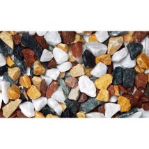 Bellamoli Granulati - Splitt Foresta Nera 8 - 16 mm bunt 25 kg Kies & Splitt