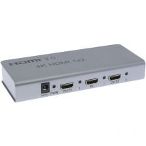 Splitter HDMI 2.0 Yatek YK-0102-2.0 , soporta hasta 4kx 2k con 3D