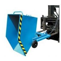 Späne Kastenwagen 1000 l Inhalt mit Einfahrtaschen