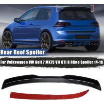 Spoiler de toit arrière peint brillant pour Volkswagen vw Volkswagen Golf 7 MK75 vii gti r becquet 2014-2019 Hasaki