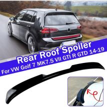 Augienb - Becquet de toit arrière peint brillant pour vw Volkswagen Volkswagen Golf 7 MK7.5 vii gti r gtd 2014-2019 lbtn