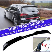 Spoiler de toit arrière peint brillant pour vw Volkswagen Volkswagen Golf 7 MK7.5 vii gti r gtd 2014-2019