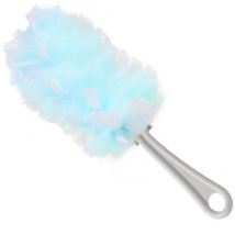 Apex – Piumino Fluffy Duster 6pz – Manico in plastica, Piumino elettrostatico – 5 panni di ricambio